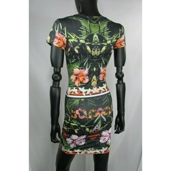 TopShop Floral Geometric Dress - Picture 7 of 12